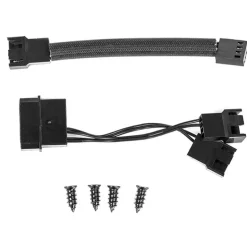 Ventilador NOX HFAN LED Verde 12 cm