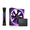 Ventilador NZXT F140 RGB Duo 140mm Dual Pack Negro + Controlador RGB