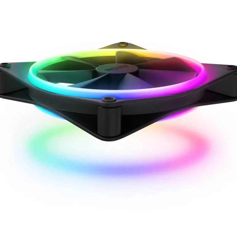 Ventilador NZXT F140 RGB Duo 140mm Dual Pack Negro + Controlador RGB