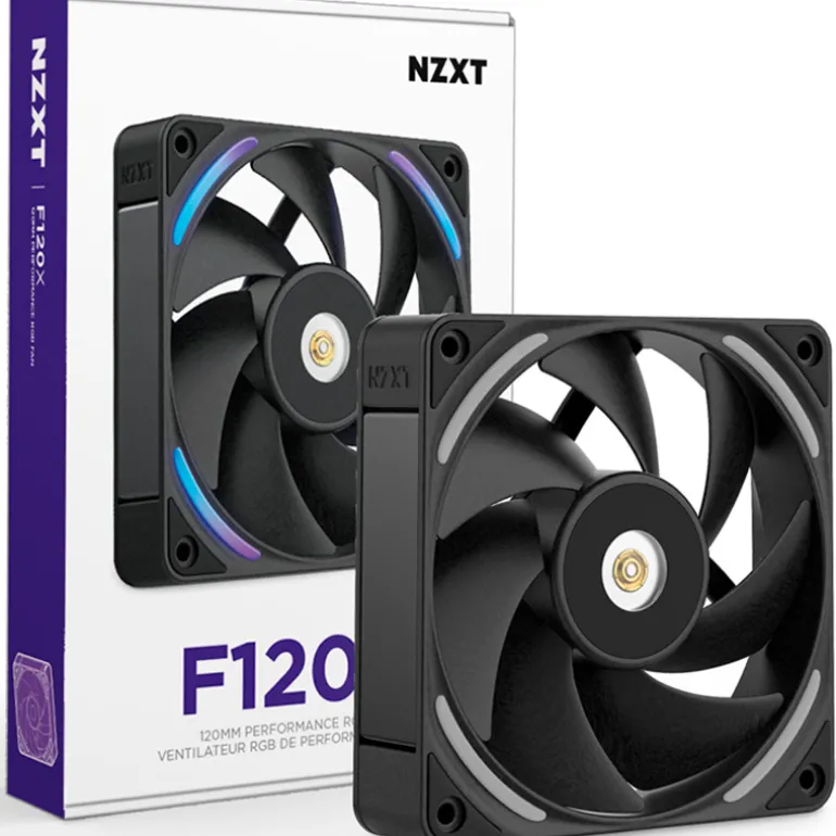 Ventilador NZXT Performance F120X ARGB 120mm Negro