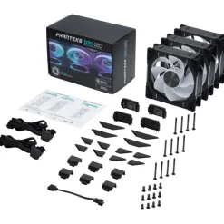 Ventilador Phanteks D30 Pack 3u PWM DRGB Reverse 120mm Negro