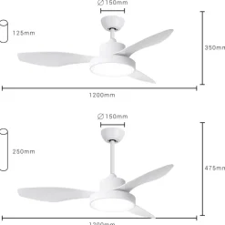 Ventilador SPC Techo Conforto DC Lite 2 42W