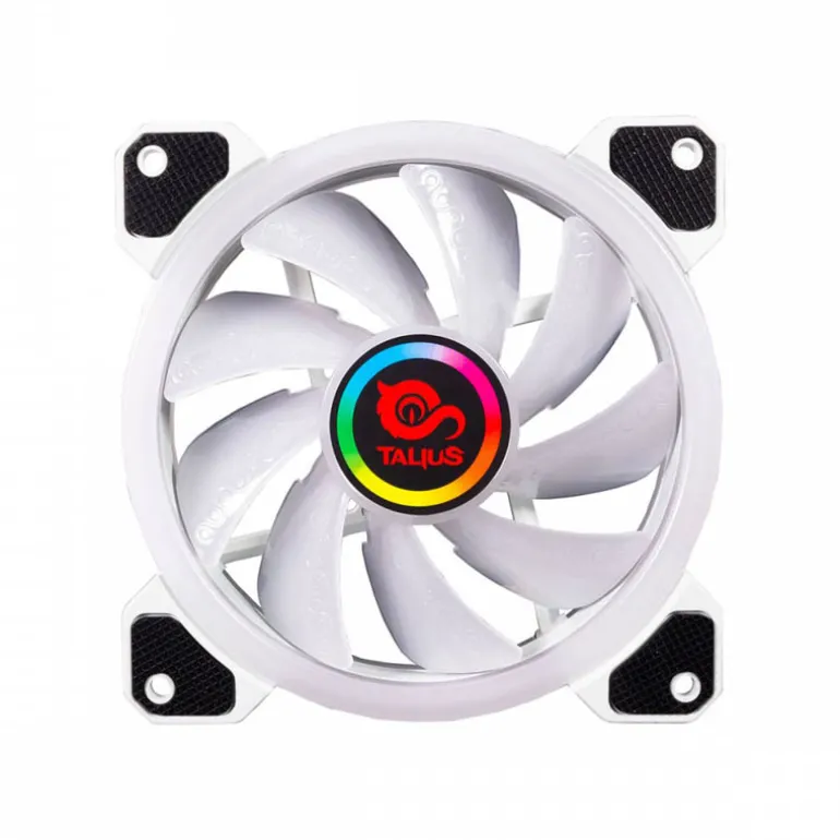 Ventilador Talius Iris Cronos Spectrum ARGB 12cm Blanco
