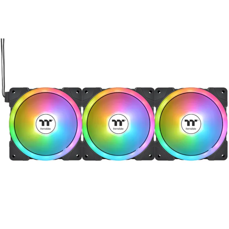 Ventilador Thermaltake Swafan EX14 ARGB 140mm Triple Pack Negro