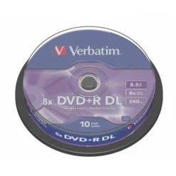 Verbatim DVD+R DL 8.5GB 8x 10u - DVD