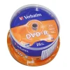 Verbatim DVD-R Matt Silver 4.7GB 16X Pack 25 - DVD-R