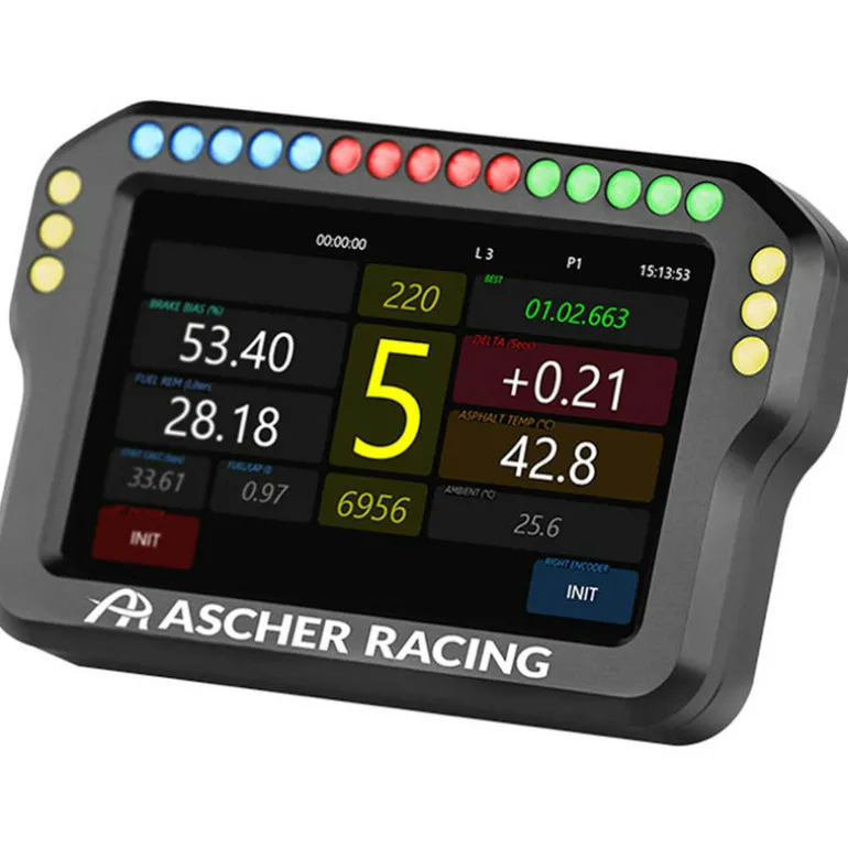 Volante Ascher Racing Dashboard 5"