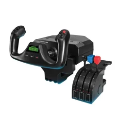 Volante Logitech Flight Yoke System Con Palanca De Mandos Negro