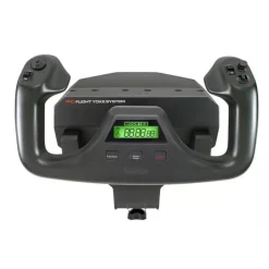 Volante Logitech Flight Yoke System Con Palanca De Mandos Negro