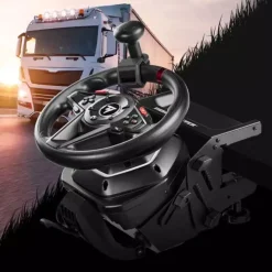 Volante Thrustmaster T128 Simtask Pack Con Pedales Para Xbox/PC Negro