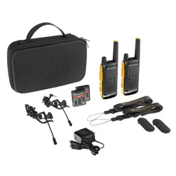 Walkie Talkie Motorola T82 Extreme Pack 10Km Duo Amarillo