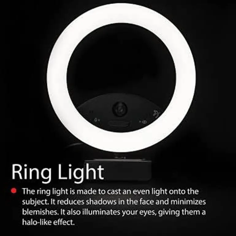 Webcam Arozzi Occhio True Privacy Ring Light