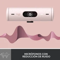 Webcam Logitech BRIO 500 FHD HDR USB-C Rosa