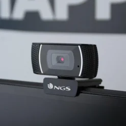 Webcam NGS Xpresscam FHD Negro
