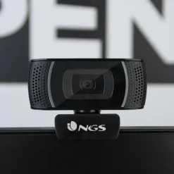 Webcam NGS Xpresscam FHD Negro