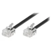 Wentronic RJ11 3m Negro - Cable Teléfono