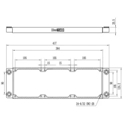 XSPC TX360 Crossflow Ultrathin 360mm Negro - Radiador